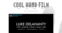 Desktop Screenshot of coolhandfilm.com